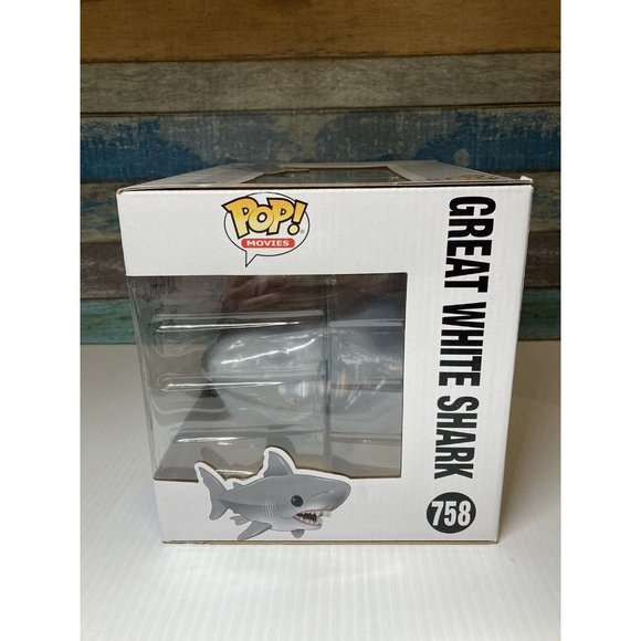 Jaws Great White Shark Funko Pop 759 Signed  Auto Carl Gottlieb / Jeffrey Kramer - Picture 6 of 12